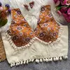 Navratri 060 Ajrakh Khadi Printed Cotton Blouses